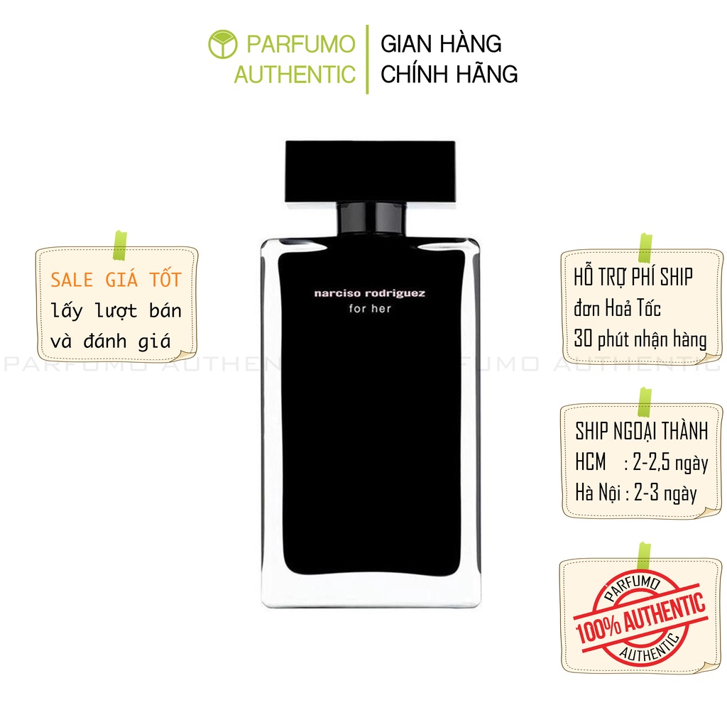Nước hoa Narciso For Her edt - Narciso đen cao [Cam Kết Chính Hãng]