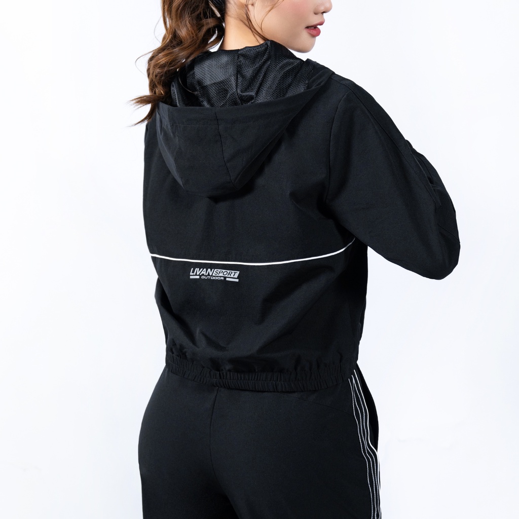 Áo Khoác Gió Nữ 2 Lớp LIVAN SPORT Adore Cao Cấp