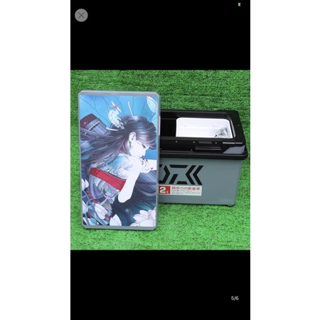 Thùng câu đài Dán decal 32L