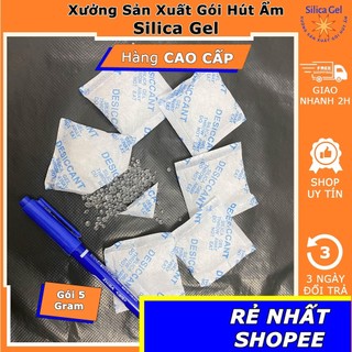 Túi gói chống ẩm 5g - đóng túi 1kg/500 gram/300 gram - hạt chống ẩm silica gel