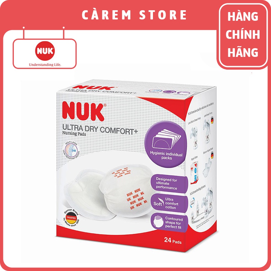 Lót thấm sữa NUK (60 chiếc)