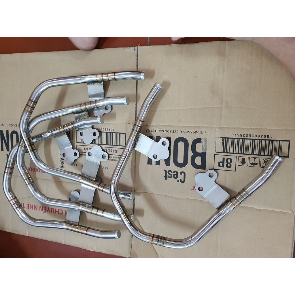 Tay xách Wawe 110 2019 > inox 304 hàn vân sâu titan