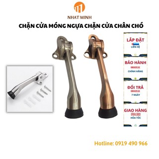 Chặn cửa móng ngựa loại xịn chốt cửa chống trượt cao cấp chặn cửa chân chó chống va đập chống gió