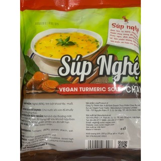 10 Gói Súp Nghệ Chay - Bịch 250g