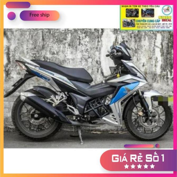 DECAL PVC 5 LỚP CHẤT LƯỢNG CAO Tem rời WINNER DÁN XE BẠC
