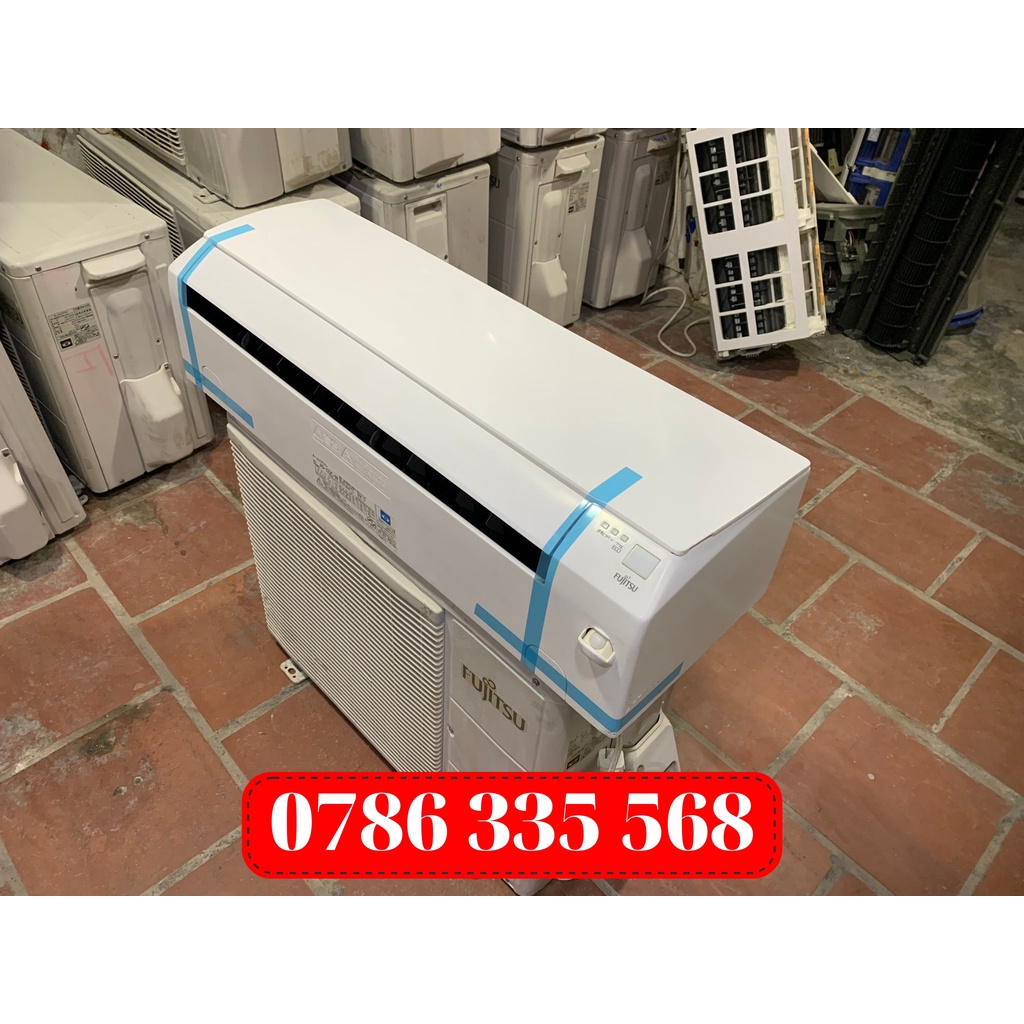 Điều hoà nội địa, Điều hòa bãi Nhật Fujitsu 9000btu mắt liếc, máy zin nguyên bản 100% chưa sửa chữa bảo hành 12 tháng