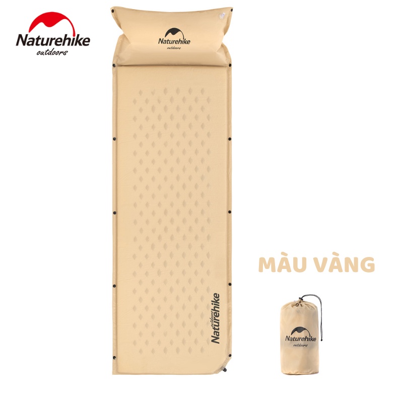 ĐỆM ĐƠN DÃ NGOẠI, CẮM TRẠI TỰ BƠM NATUREHIKE NH15Q002-D
