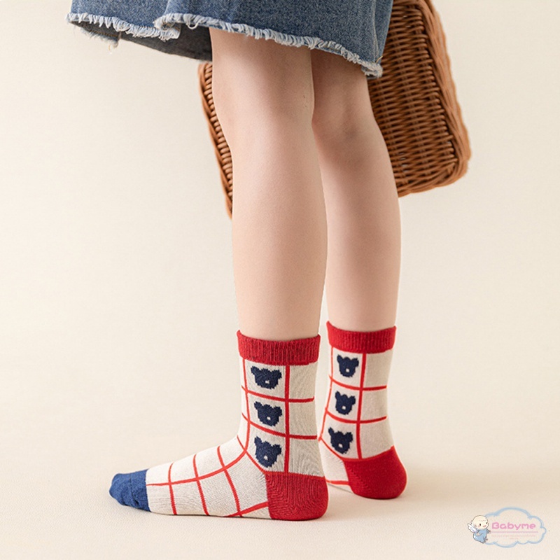 Set 5 Đôi Vớ Cotton Thoải Mái Mừng Năm Mới Cho Bé