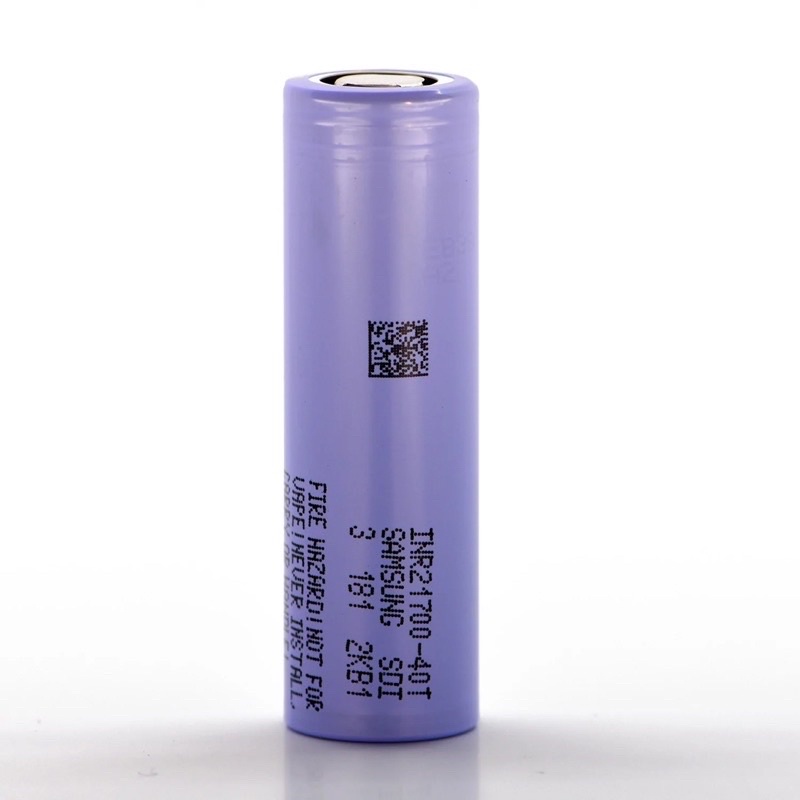 Cell pin 21700 SAMSUNG INR21700-40T Li-ion 3.7V 4000mah - Xả 35A