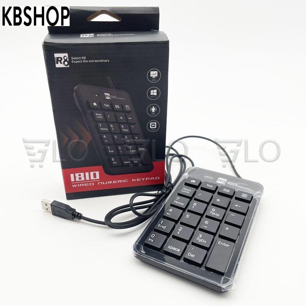 Bàn Phím Số R8-1810 Cổng USB