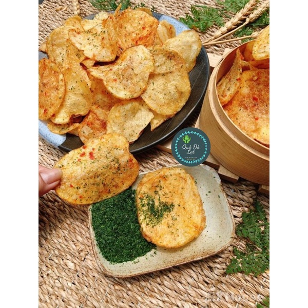 Khoai Tây sấy rong biển giòn tan, siêu ngon - đặc sản Đà Lạt 500g