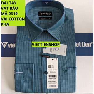 Áo sơ mi việt tiến dài tay ca rô
