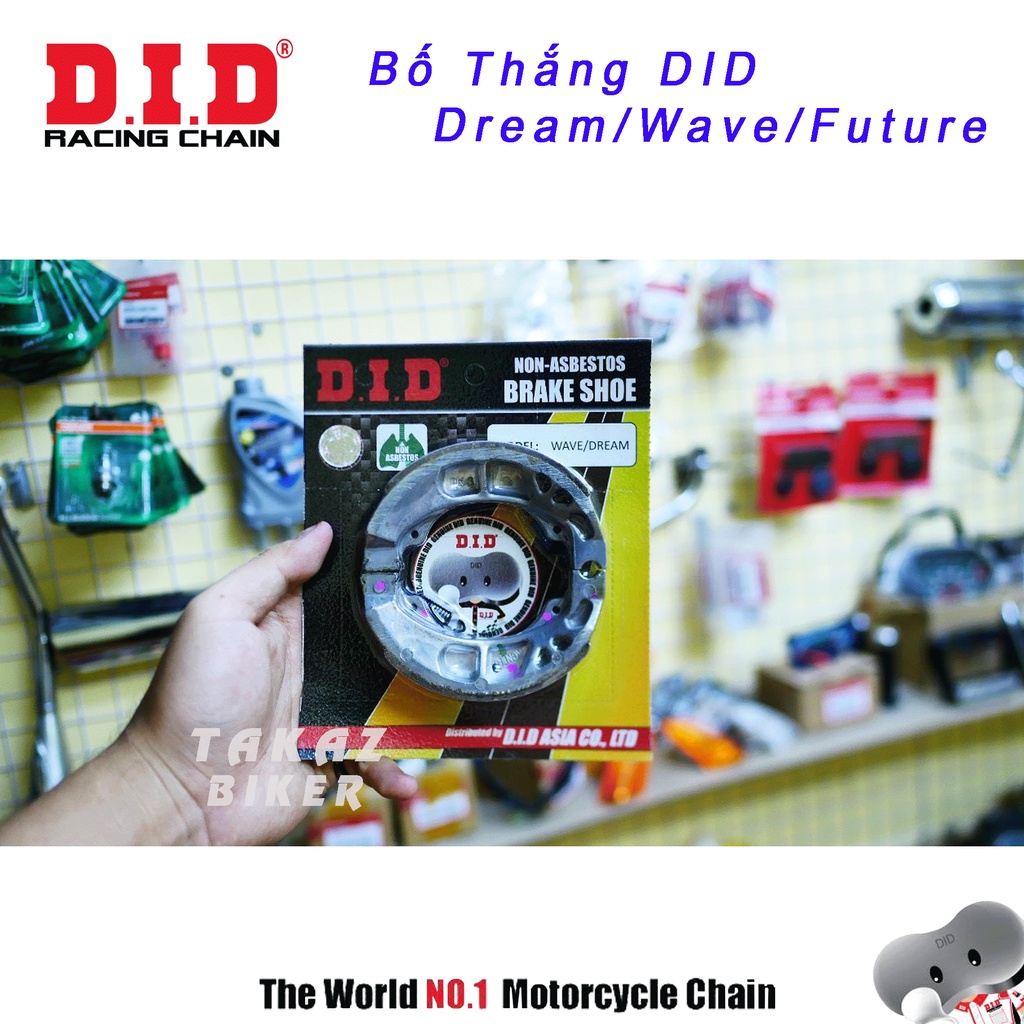 Bố đùm DID dùng cho xe Dream - Wave - Future 1 - Future 125 - RS100-110