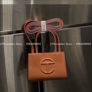 Túi Xách 𝐓𝐄𝐋.𝐅𝐀𝐑 Size 19cm MÀu Nâu