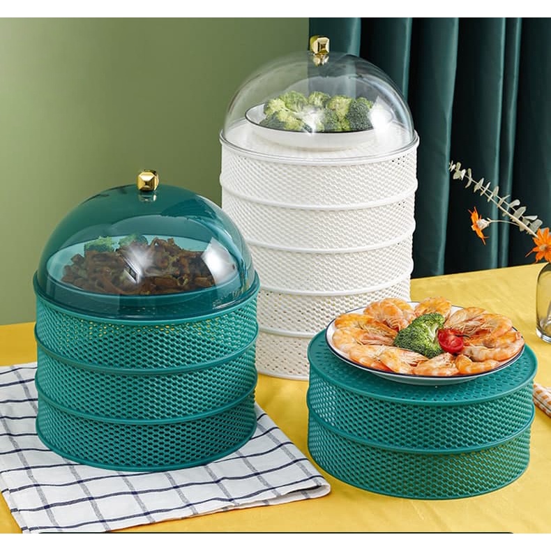 Lồng Bàn Giữ Nhiệt 5 Tầng Đựng Thức Ăn Cao Cấp