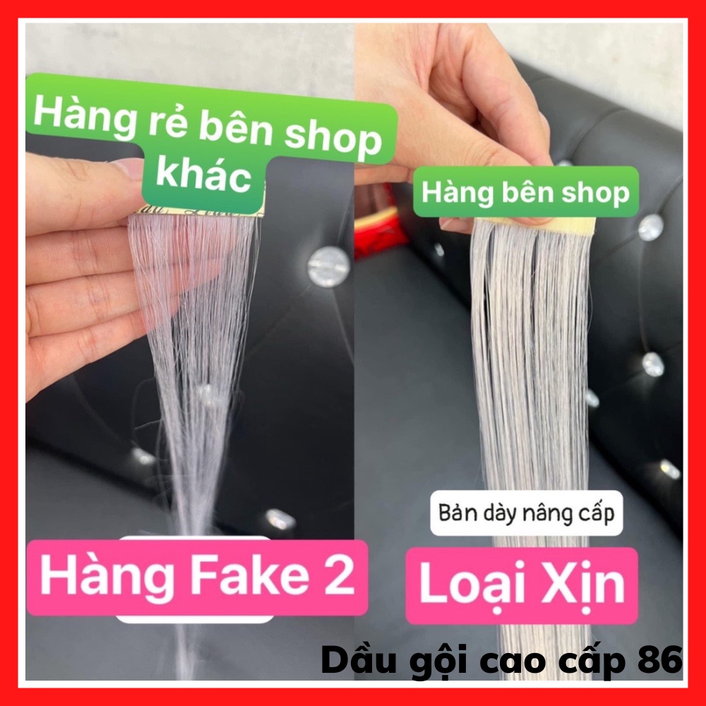 Tóc giả line dán làm từ sợi protein,uốn, duỗi, nhuộm được,hàng loại 1, Tóc giả highlight nối dài tạo light tóc cho nữ