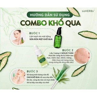 [ Giá Gốc ] Cao Mụn Khổ Qua soHERBs