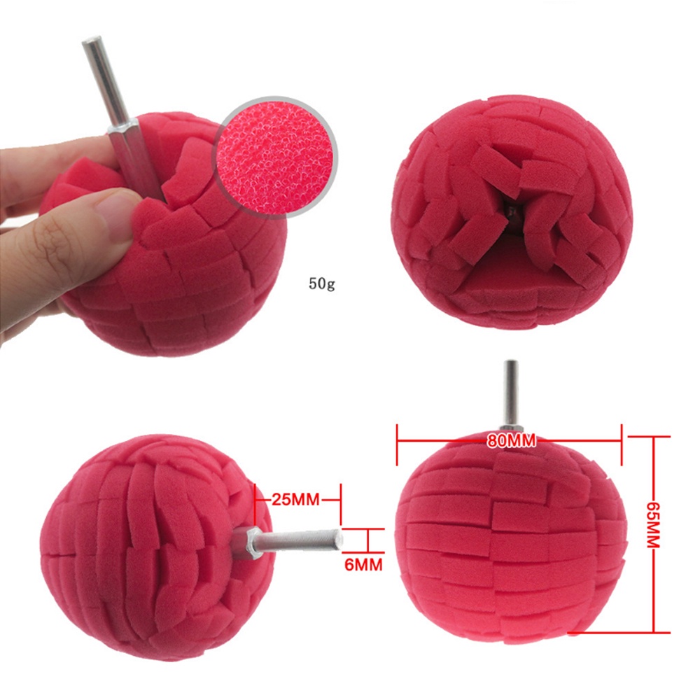 Miếng Bọt Biến Hình Nón Đánh Bóng Xe Hơi