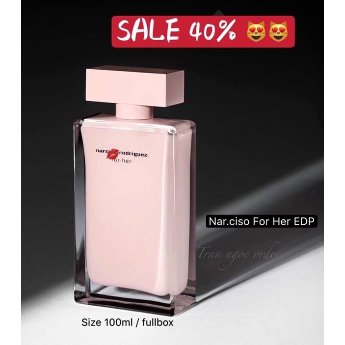 Nước hoa Narciso For Her EDP 100ml ( fullbox)