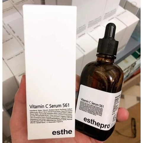 Tinh chất Serum trắng da dưỡng ẩm, chống lão hóa Vitamin C Serum 561 Esthemax Hàn Quốc 100ml