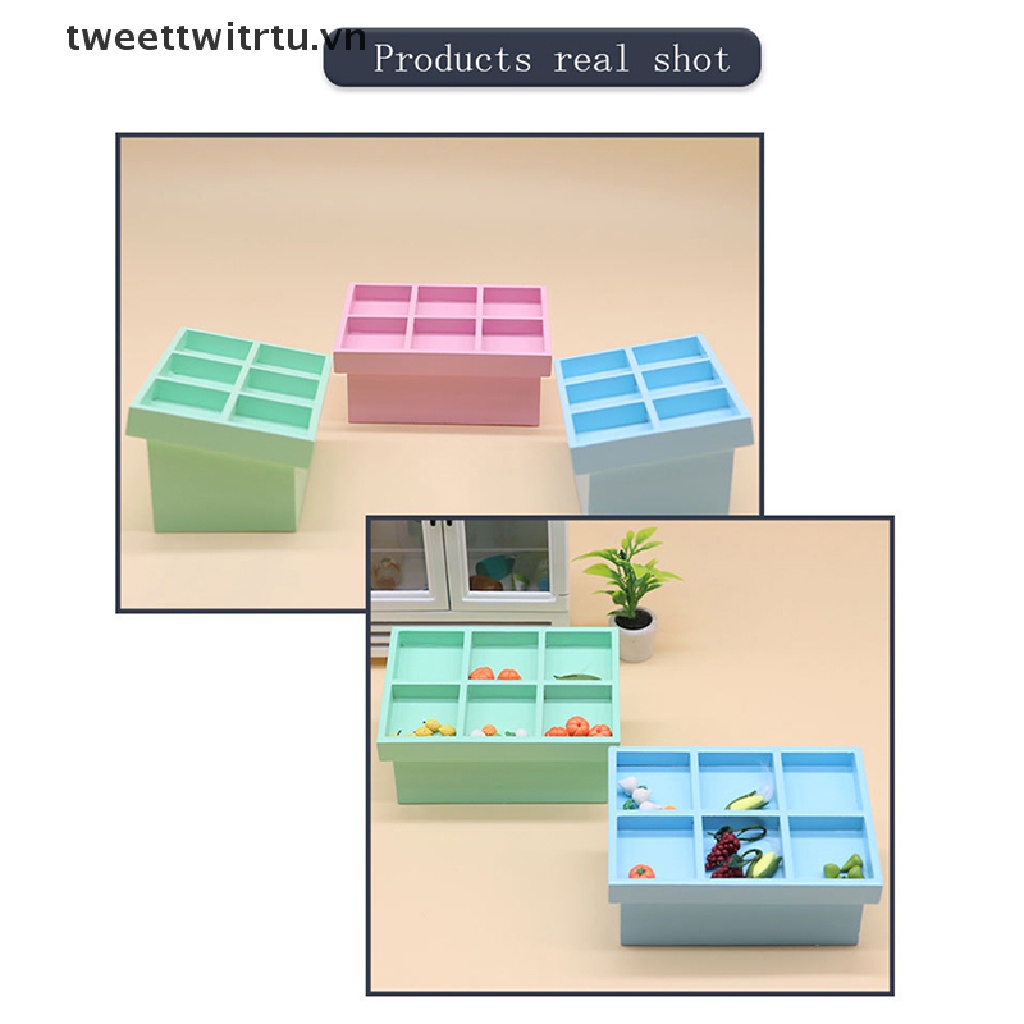 Kệ Trưng Bày Trái Cây Và Rau Củ Tỉ Lệ 1: 12 Cho Nhà Búp Bê