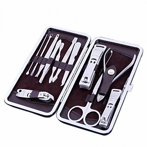 Bộ Bấm Móng Tay 12 Món - Bộ Kiềm Cắt Móng Tay Không Gỉ