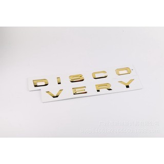 Decal chữ nổi 3D cao cấp Discovery
