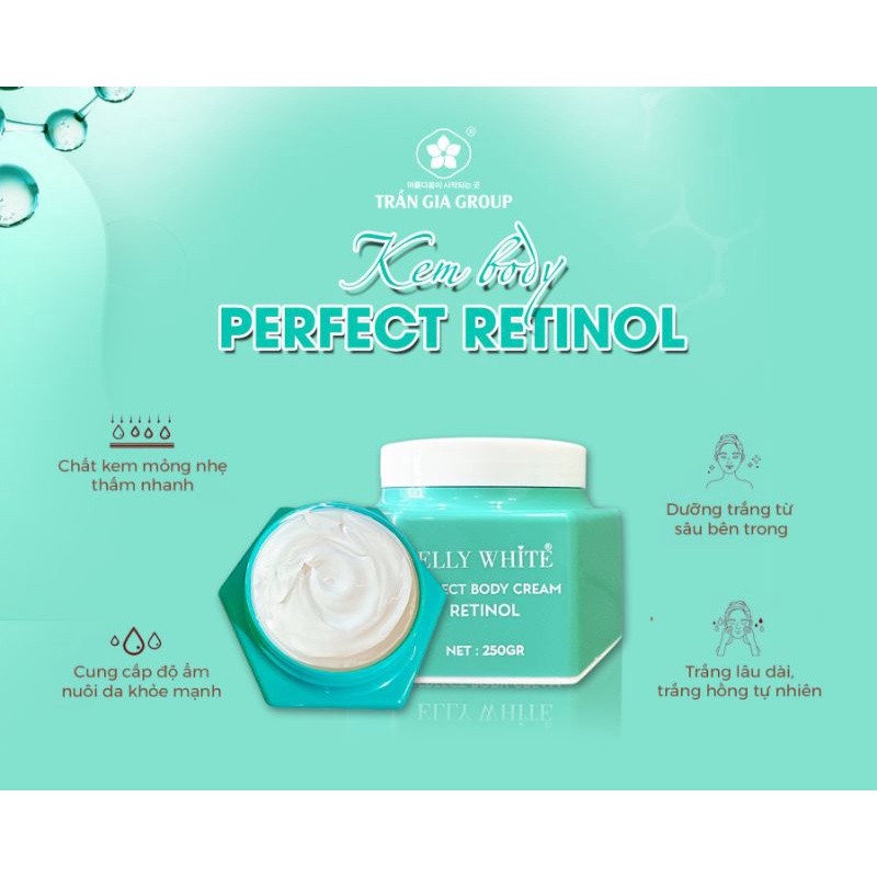 Combo 3 Body Perfect Retinol cải tiến_ELLY WHITE