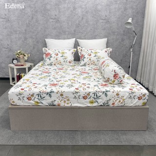 Bộ Ga Bọc (không chăn)Cotton Basic Edena, 4 món siêu rẻ, nhiều màu