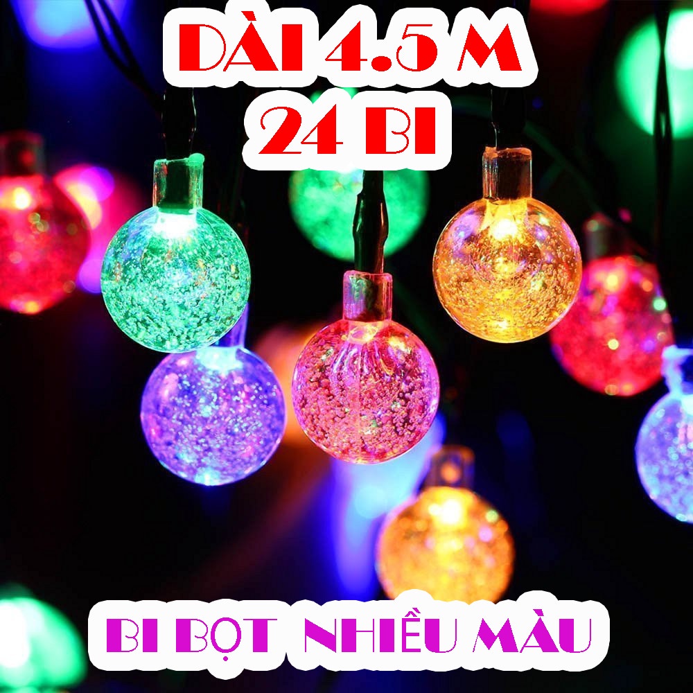 ĐÈN LED BI BỌT NHIỀU MÀU 24 BI NHIỀU CHẾ ĐỘ