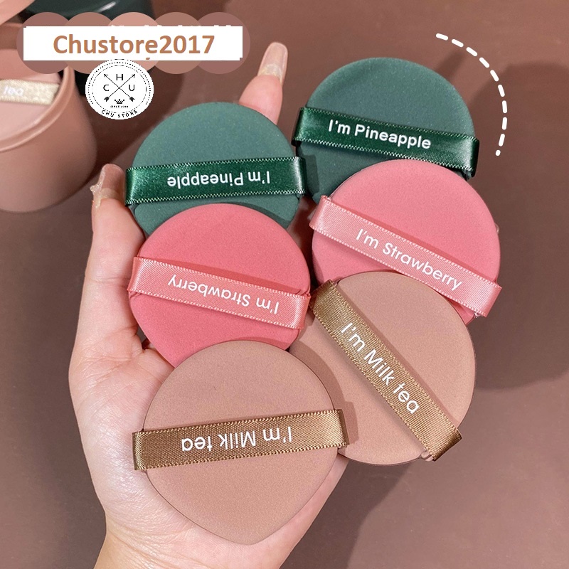 Hộp 7 Mút Tròn Tán Kem Nền Phấn Nước BB Cushion Tiện Dụng 🍀mtp2