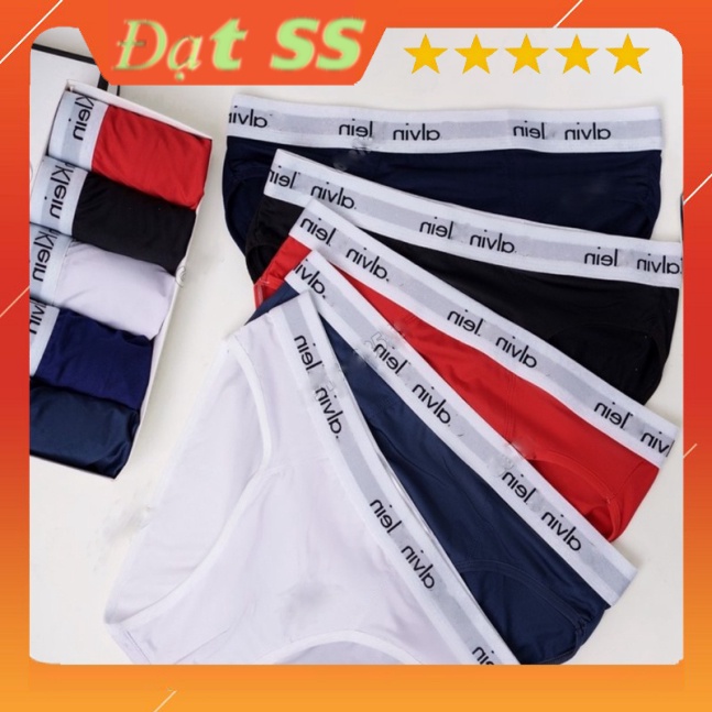 Quần lót quần sịp chéo CK(100% thun lạnh cao cấp) thấm hút mồ hôi,co giãn cực tốt