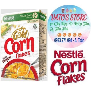Combo 5 hộp ngũ cốc ăn sáng nestlé cornflakes / ngũ cốc ăn sáng nestle corn flakes 275g