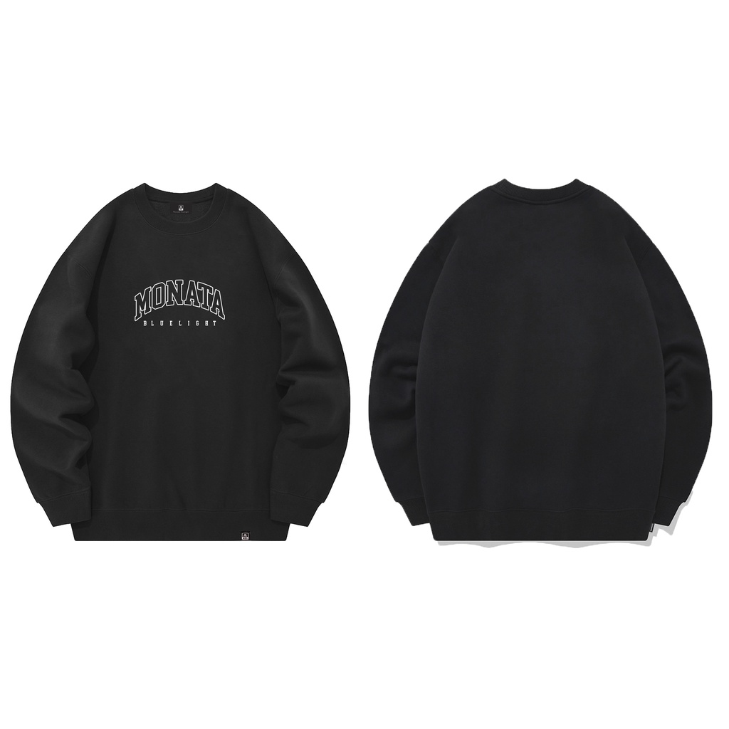 MONATA BLUELIGHT - Áo sweater nỉ bông 320Gsm