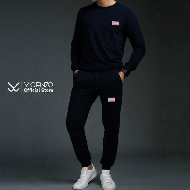 Quần áo nỉ thể thao nam thu đông, Bộ đồ nỉ nam thu đông mặc nhà đi chơi đều được, áo nỉ dài tay -BNN01 !