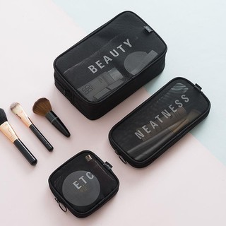 Túi lưới đựng mỹ phẩm đi du lịch đựng đồ dùng cá nhân MIINSHOP