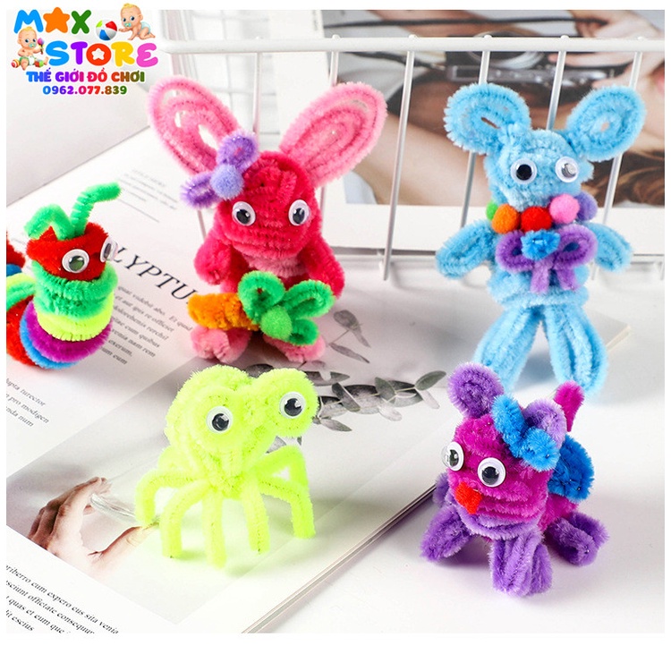 [Giá Sỉ] Túi 150gr Mắt Thú Nhựa Giả Làm Đồ Thủ Công Gấu Bông Handmade