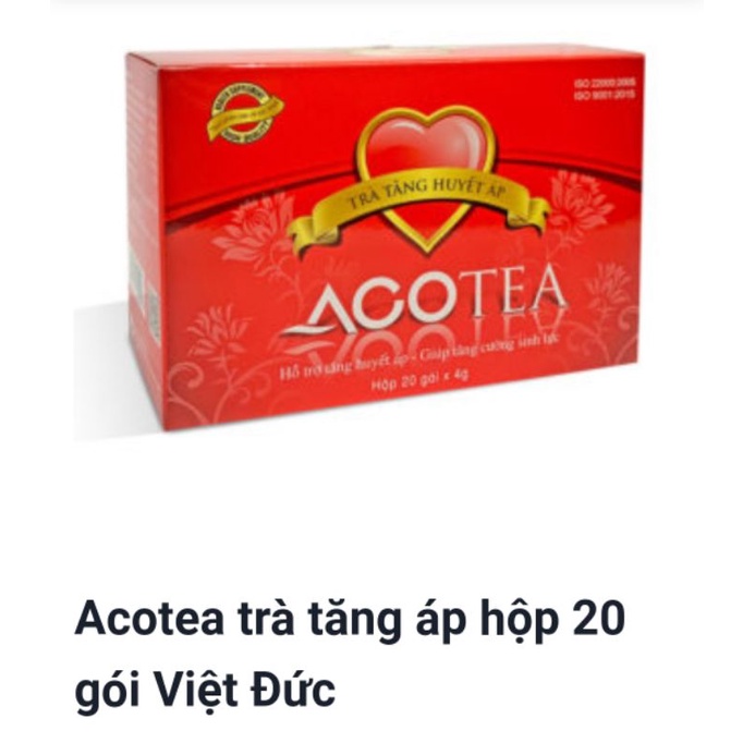 Trà tăng áp Acotea