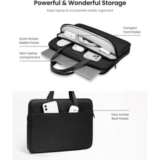 TÚI XÁCH TOMTOC (USA) BRIEFCASE PREMIUM FOR MB PRO 16″ BLACK H21E2D1