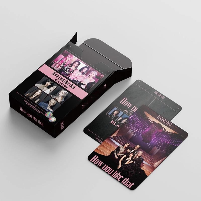 Set 54 Thẻ Ảnh In Hình Thành Viên Nhóm Nhạc Blackpink