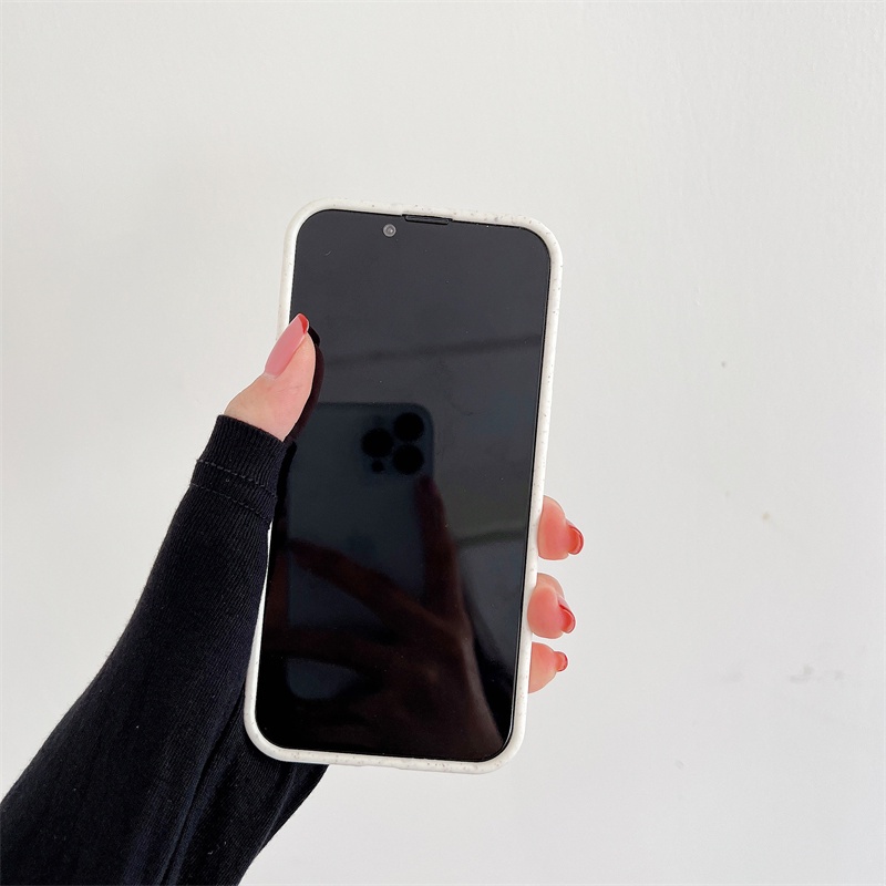 Ốp Điện Thoại Cứng Viền Tpu Dẻo Họa Tiết Cá Muối Đơn Giản Dễ Thương Chống Sốc Cho iPhone 14 13 12 11 Pro Max