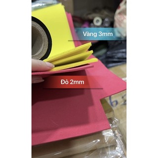 Xốp bitis đủ màu ( 1mm - 2mm - 3mm)
