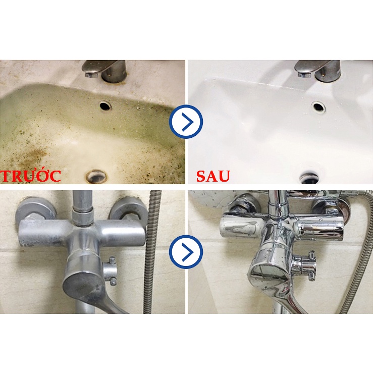 Nước Tẩy Rửa Cặn Canxi Trên Kính ZIPPRO - Vệ Sinh Sạch Cặn Bám Lâu Ngày Vách Kính Nhà Tắm, Gương - Loại Mạnh Nhất