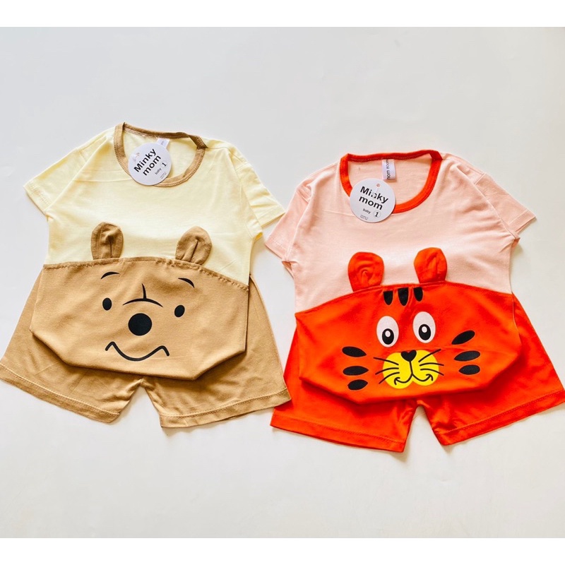 Bộ thun lạnh cho bé trai và bé gái 6-17kg