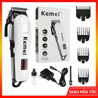 Tông đơ cắt tóc không dây chuyên nghiệp KEMEI KM-809A chuẩn salon