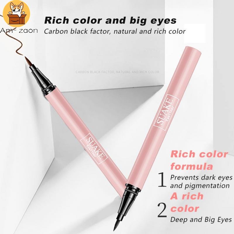 Bút Kẻ Mắt Dạng Lỏng Chống Nước Lâu Trôi Thiết Kế Vỏ Hình Chân Mèo Dễ Thương