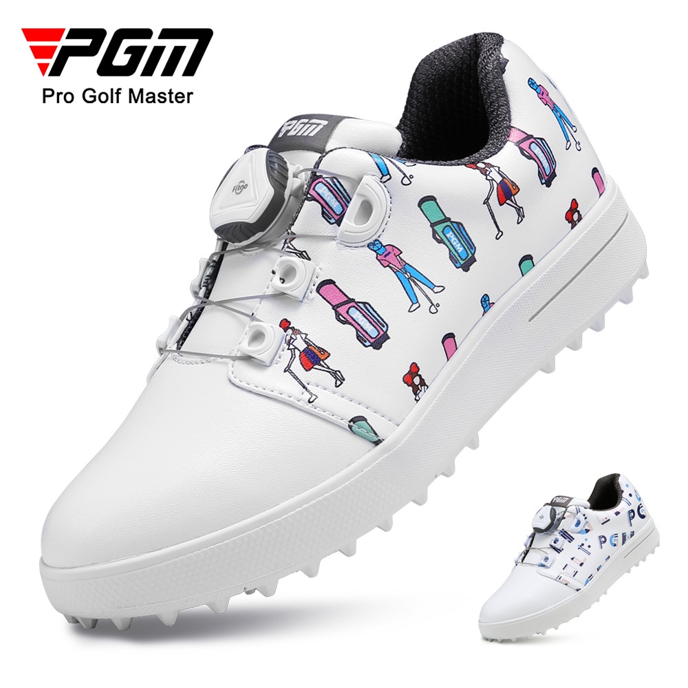 Giày Thể Thao Đánh Golf PGM 2022 Chống Thấm Nước Chống Mài Mòn In Họa Tiết Thời Trang Cho Nam Và Nữ