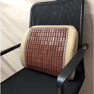 Bộ Gối Tựa Lưng Và Đệm Trúc Mát Ghế Văn Phòng Cao Su Non ZURI PILLOW GTL03