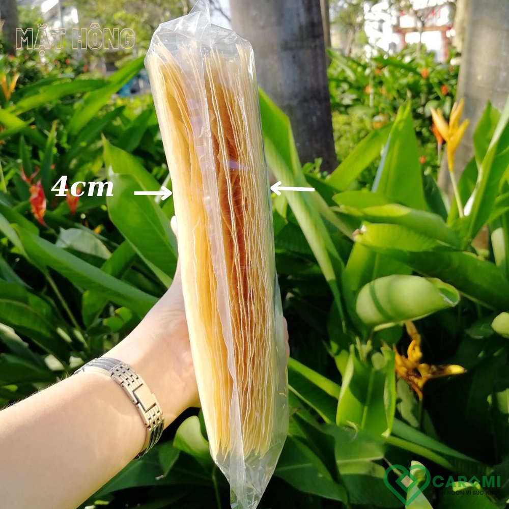 Bánh Tráng Sắn Caromi túi 500 g - Đặc sản Quảng Nam - 0 Fat Gluten-free dẻo dai mặn dùng cuốn gỏi ăn kiêng SALE OFF 34%
