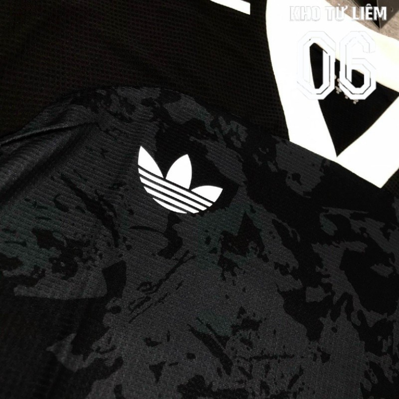 Đồ đá banh - bộ quần áo đá bóng nam ngắn tay mẫu cỏ ba lá chất vải fex cao cấp